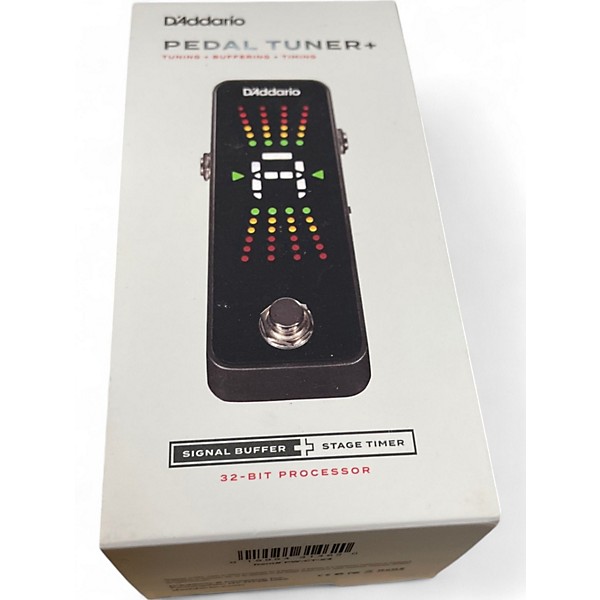 Used 2025 D'Addario PEDAL TUNER PLUS Tuner Pedal