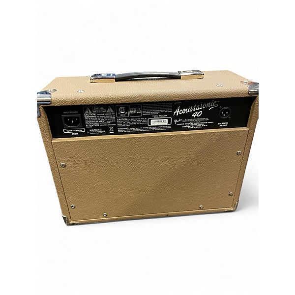 Used Fender ACOUSTASONIC 40 Acoustic Guitar Combo Amp