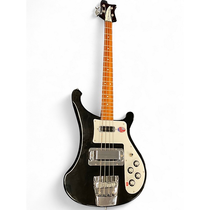 Used 2018 Rickenbacker 4003S black Electric Bass Guitar black