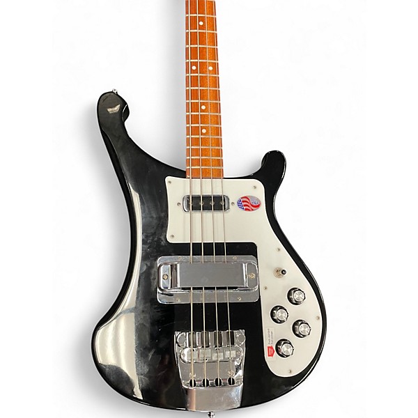 Used 2018 Rickenbacker 4003S black Electric Bass Guitar