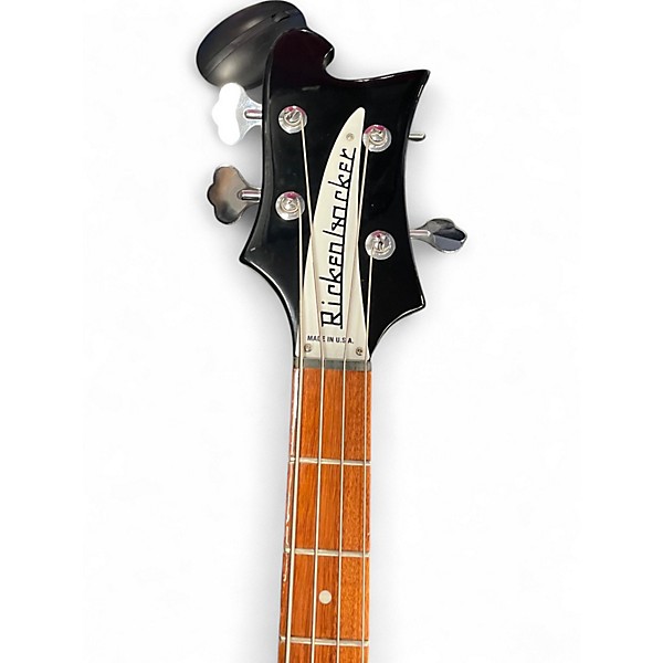 Used 2018 Rickenbacker 4003S black Electric Bass Guitar