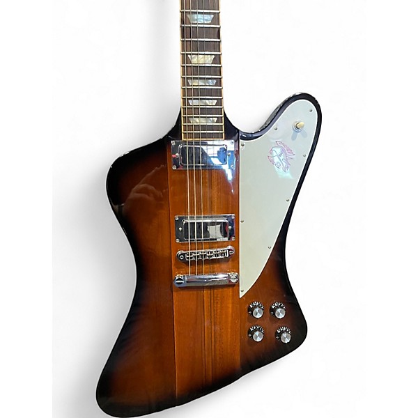Used 2015 Gibson Firebird V Vintage Sunburst Solid Body Electric Guitar