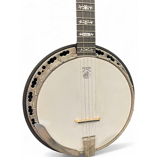 Used Deering Sierra 5 String Maple Banjo