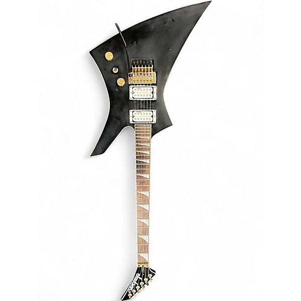 Used Jackson KEX Kelly Black Solid Body Electric Guitar