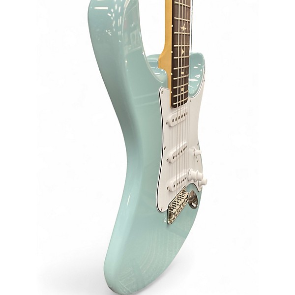 Used PRS SE Silver Sky TEAL Solid Body Electric Guitar