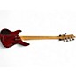 Used Brownsville 5 STRING BASS Crimson Red Trans Electric Bass Guitar