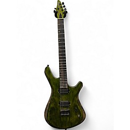 Used 2017 Kiesel Vanquish Moss Green Solid Body Electric Guitar