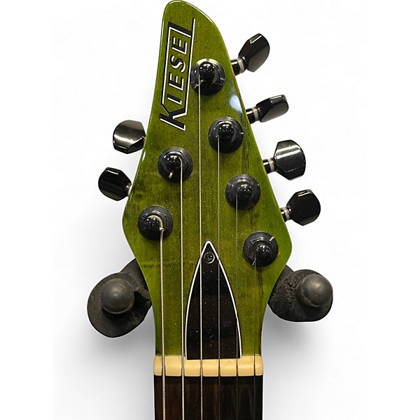 Used 2017 Kiesel Vanquish Moss Green Solid Body Electric Guitar