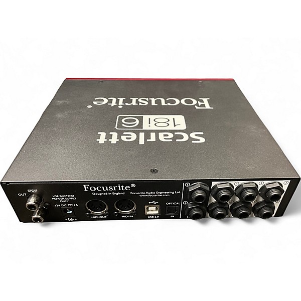 Used Focusrite 18i6 Audio Interface