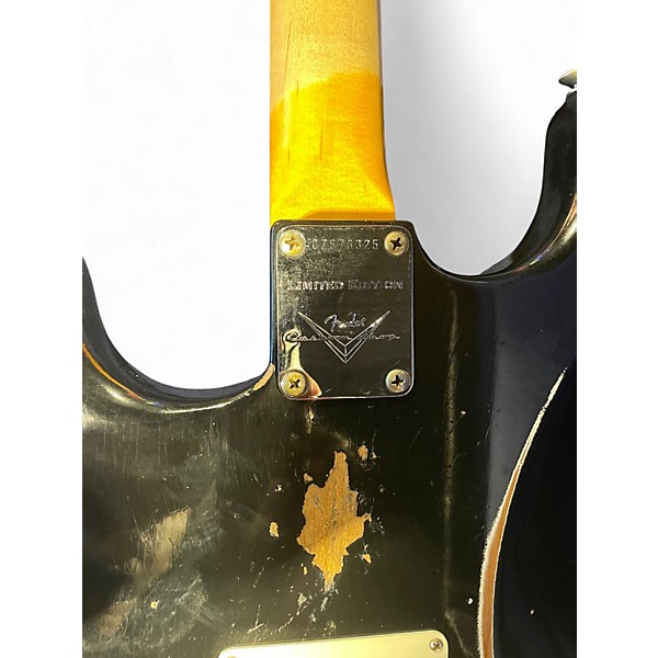 Used Fender FENDER CUSTOM SHOP LTD 67 Black Solid Body Electric Guitar