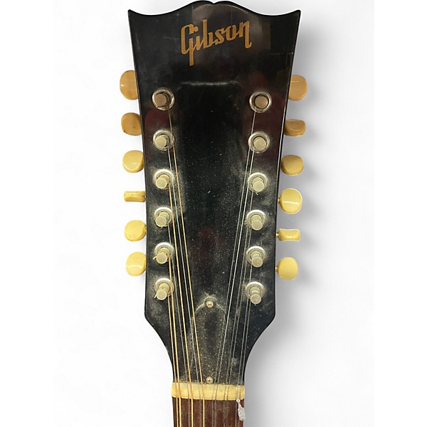 Used Gibson B-45-12 DELUXE Mahogany 12 String Acoustic Guitar