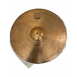Used Paiste 20in 502 Bronze Ride Cymbal