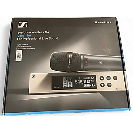 Used Sennheiser EW 100 G4-835-S Wireless Handheld Microphone System Band G Handheld Wireless System