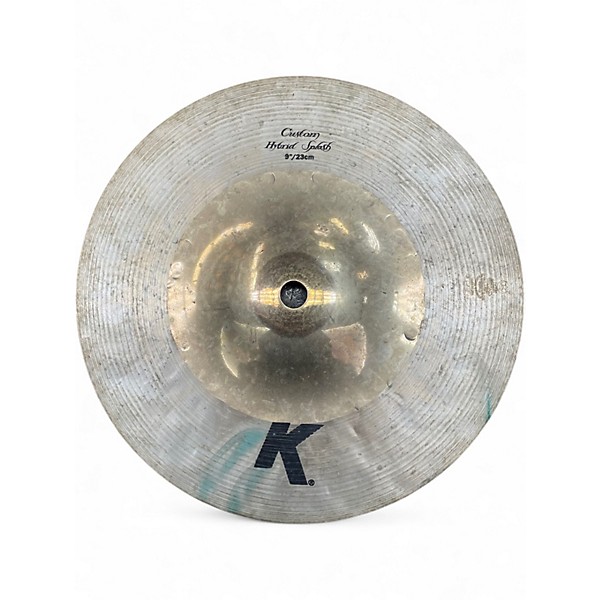 Used Zildjian 9in K Custom Hybrid Splash Cymbal
