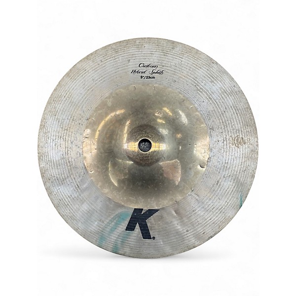 Used Zildjian 9in K Custom Hybrid Splash Cymbal