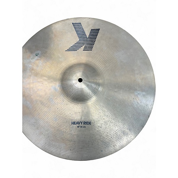 Used Zildjian 18in K Heavy Ride Cymbal