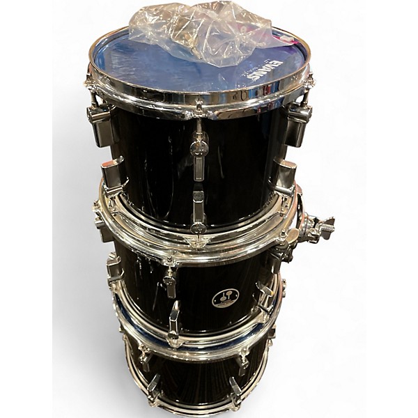 Used SONOR 6 Piece SPECIAL EDITION Black Drum Kit