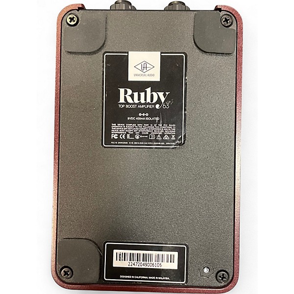 Used Universal Audio ruby Pedal