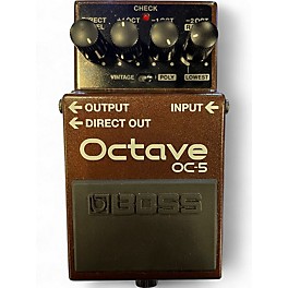 Used BOSS OC5 Effect Pedal