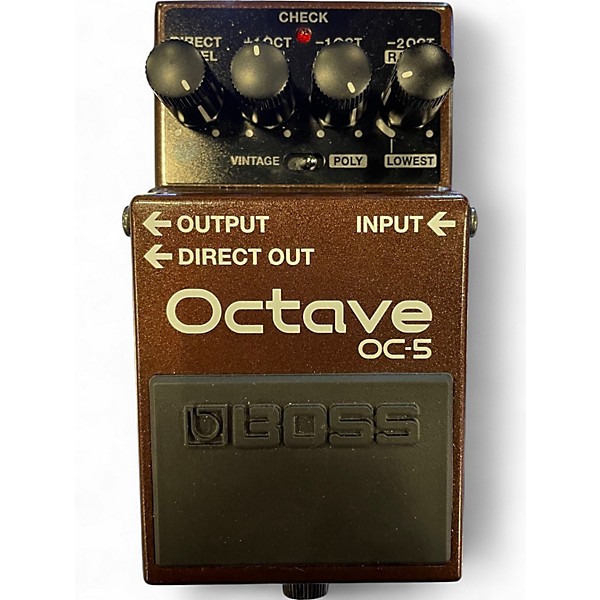 Used BOSS OC5 Effect Pedal