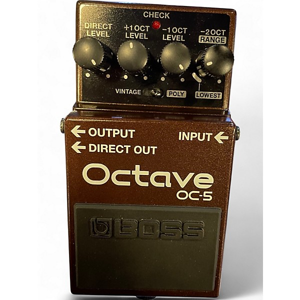 Used BOSS OC5 Effect Pedal