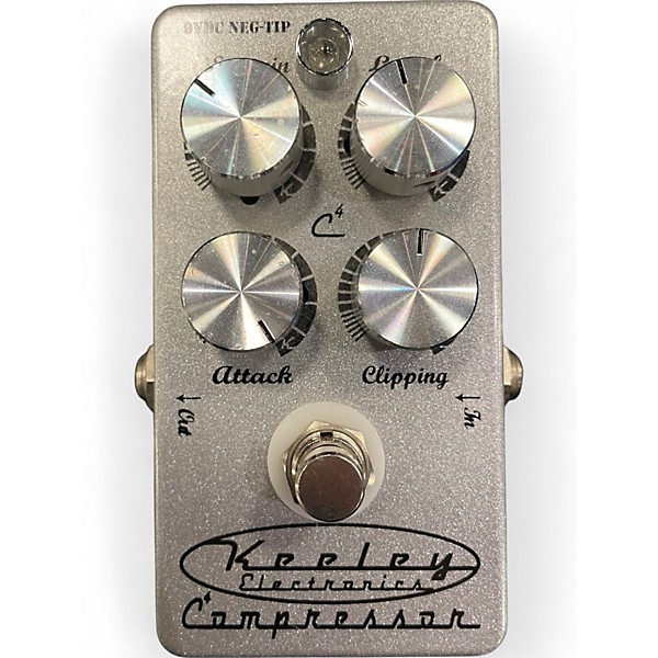 Used Keeley 4 Knob Compressor Effect Pedal