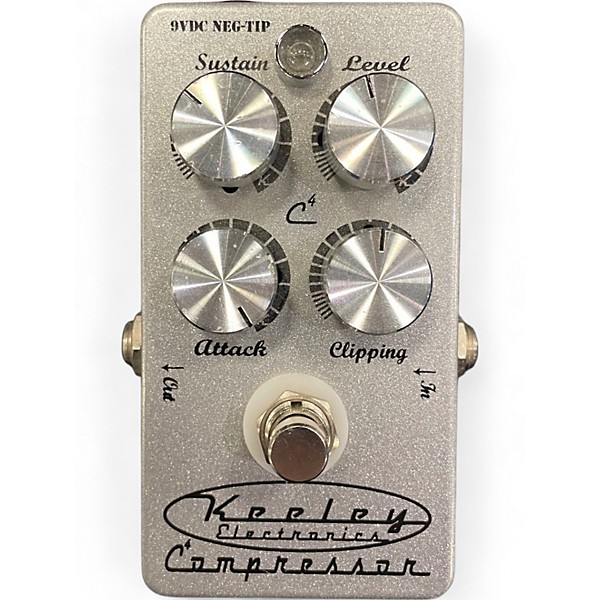 Used Keeley 4 Knob Compressor Effect Pedal
