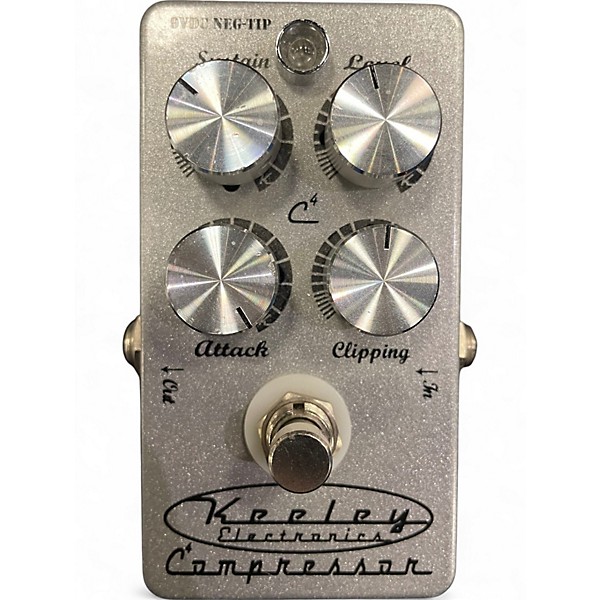 Used Keeley 4 Knob Compressor Effect Pedal