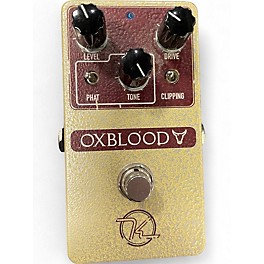 Used Keeley OXBLOOD Effect Pedal