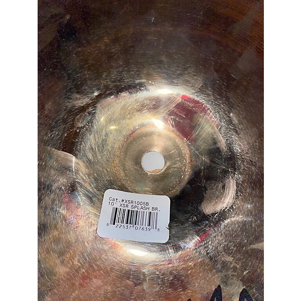 Used SABIAN 10in XSR SPLASH Cymbal