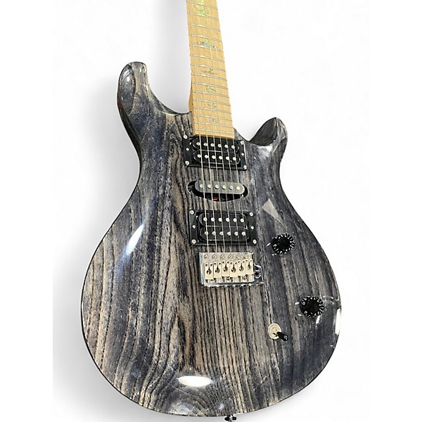 Used PRS SE SWAMP ASH SPECIAL Charcoal Solid Body Electric Guitar