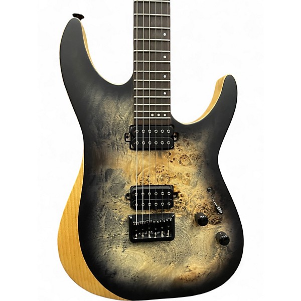 Used Schecter Guitar Research Reaper-6 Charcoal Burst Solid Body Electric Guitar