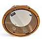 Used PDP by DW 7.5X14 LTD ED MAPLE AND WALNUT SNARE Dark Stain Drum