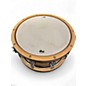 Used PDP by DW 7.5X14 LTD ED MAPLE AND WALNUT SNARE Dark Stain Drum