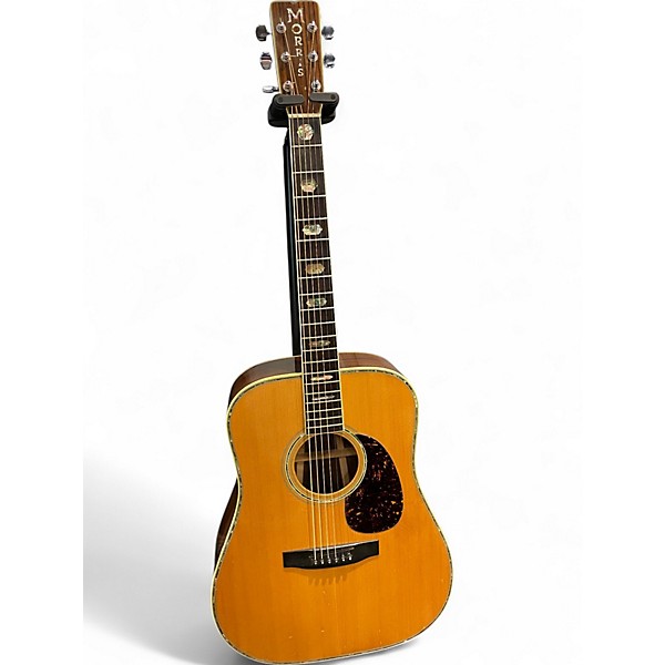 Used Morris W-45 Natural Acoustic Guitar