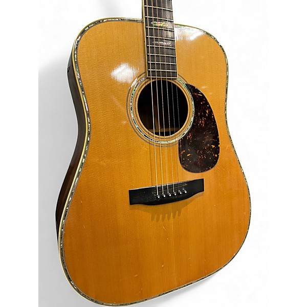 Used Morris W-45 Natural Acoustic Guitar