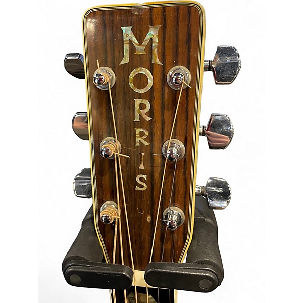 Used Morris W-45 Natural Acoustic Guitar