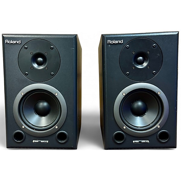 スピーカー・ウーファー roland ds50a Used Roland DS-50A Pair Powered Monitor | Guitar Center