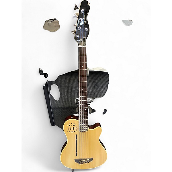 Used Godin a5 SA Natural Electric Bass Guitar