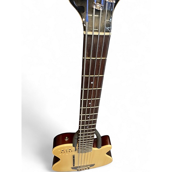 Used Godin a5 SA Natural Electric Bass Guitar