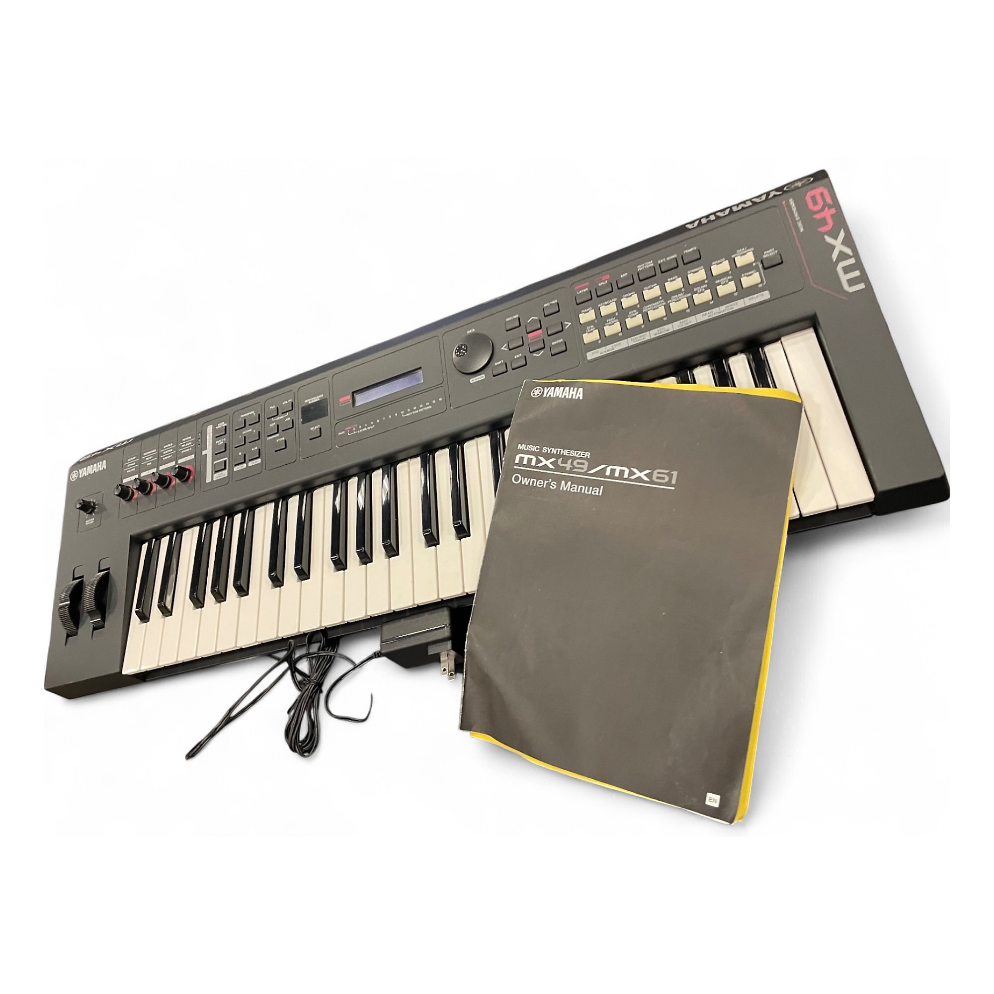 YAMAHA MX49 シンセサイザー ワークステーション キーボード 訳あり Used Yamaha MX49 49 Key Keyboard Workstation | Guitar Center