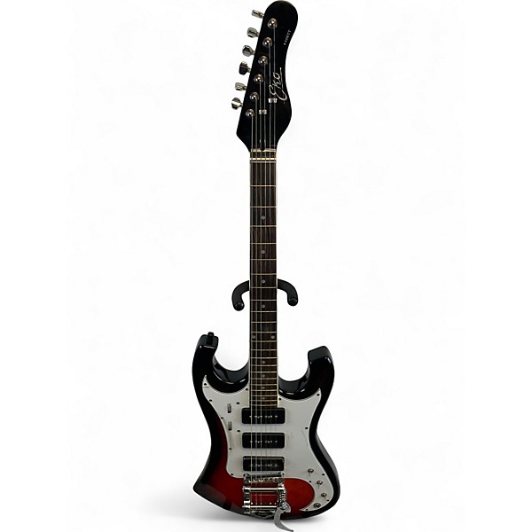 Used EKO KADETT 2 Color Sunburst Solid Body Electric Guitar