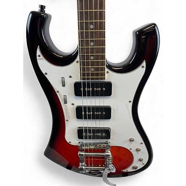 Used EKO KADETT 2 Color Sunburst Solid Body Electric Guitar