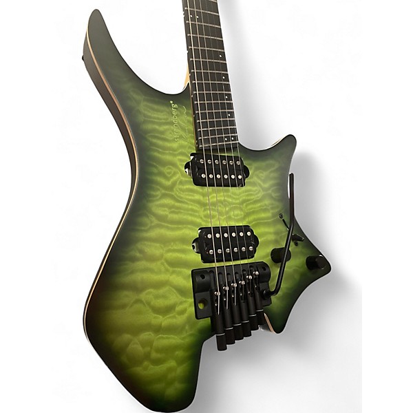 Used 2023 Strandberg Boden Prog NX 6 Green Solid Body Electric Guitar