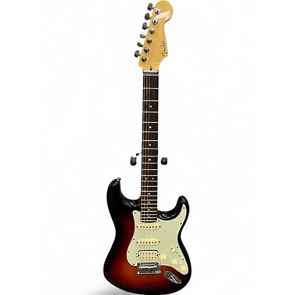 Used Fender American Deluxe Stratocaster Tobacco Burst Solid Body Electric Guitar