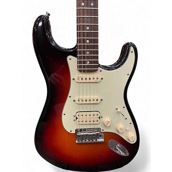 Used Fender American Deluxe Stratocaster Tobacco Burst Solid Body Electric Guitar