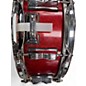Used Ludwig 4 Piece CLASSIC MAPLE RED SPARKLE Drum Kit