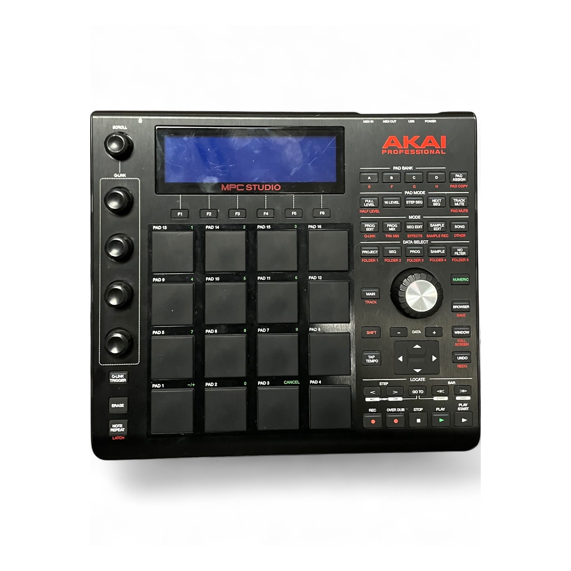 【AkAI】MPC Studio MPC Studio Black Pad Controller for MPC DAW | Akai Pro