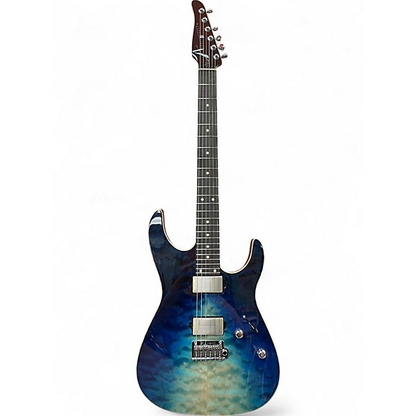 Used Tom Anderson Angel Blue Wakesurf Solid Body Electric Guitar