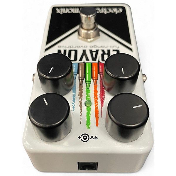Used Electro-Harmonix Crayon Full Range Overdrive Effect Pedal